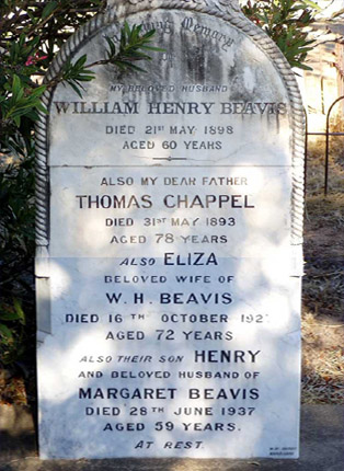 thomas chappel headstone